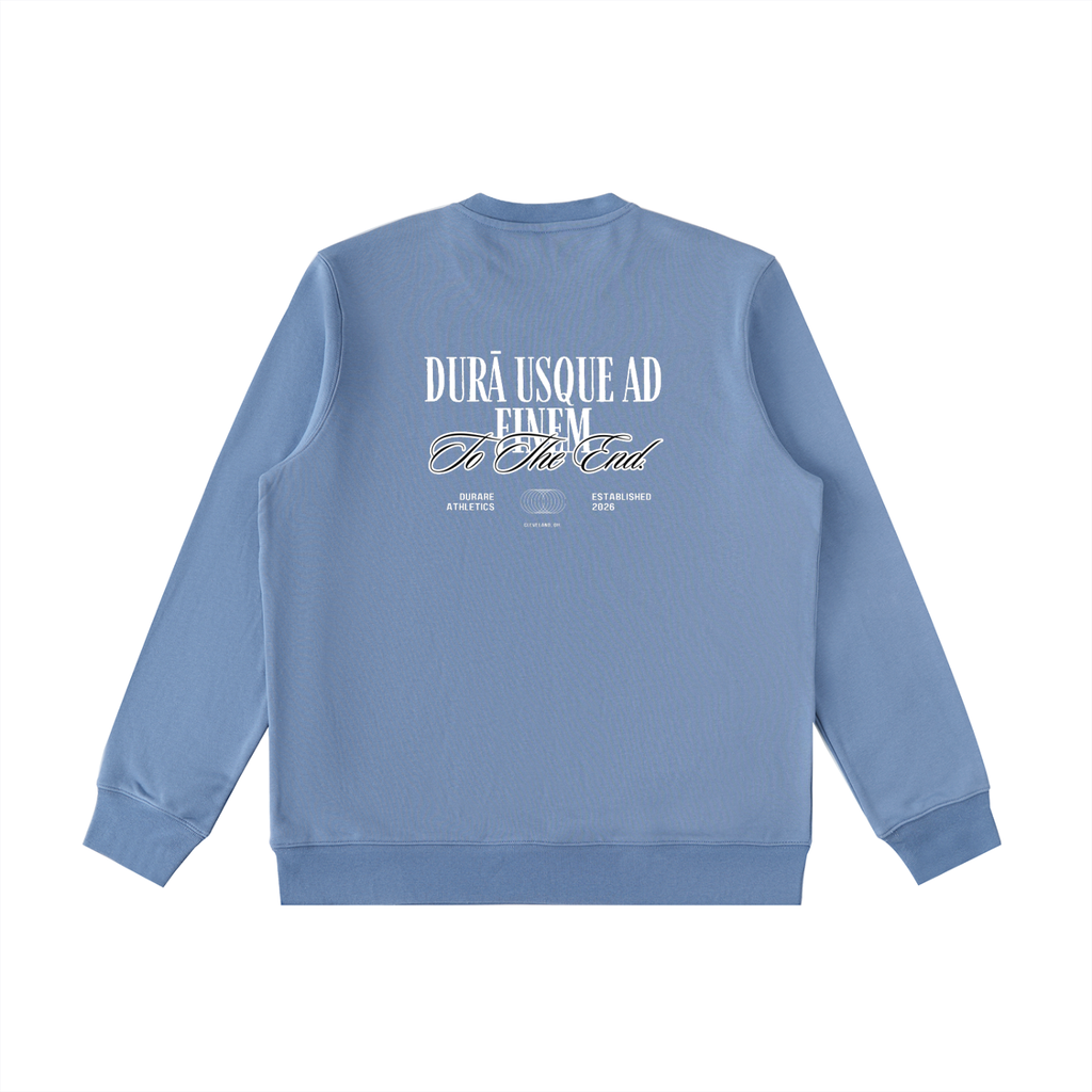 To The End Essential Heavyweight Crewneck Sweatshirt