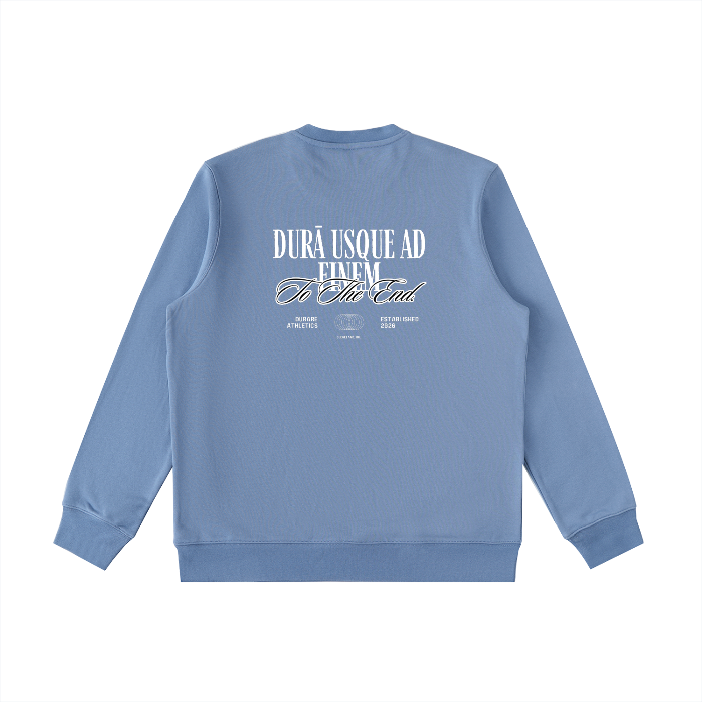 To The End Essential Heavyweight Crewneck Sweatshirt