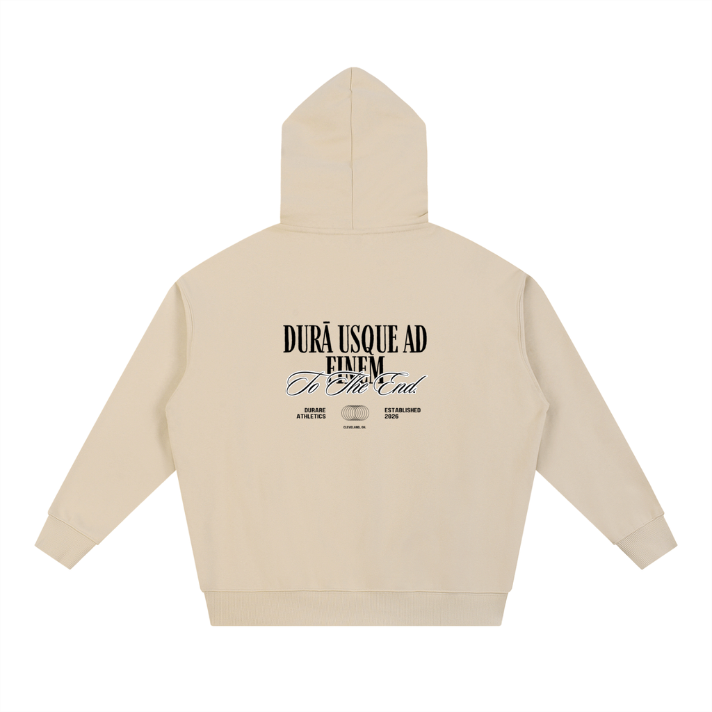 To The End Essential Heavyweight Hoodie