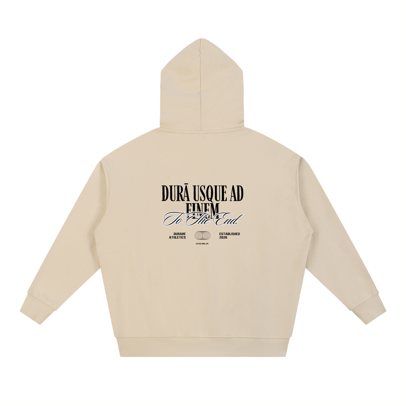 To The End Essential Heavyweight Hoodie