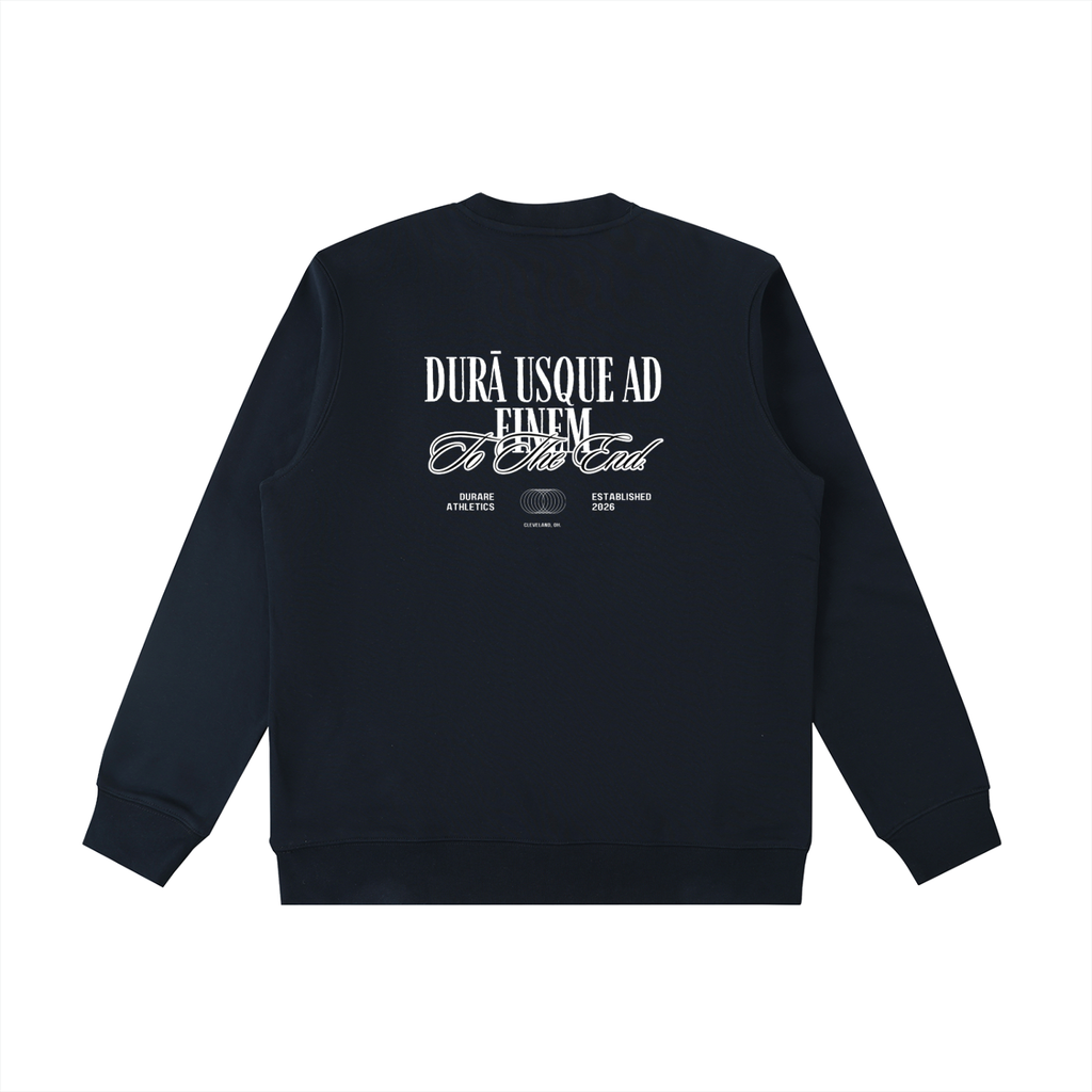 To The End Essential Heavyweight Crewneck Sweatshirt