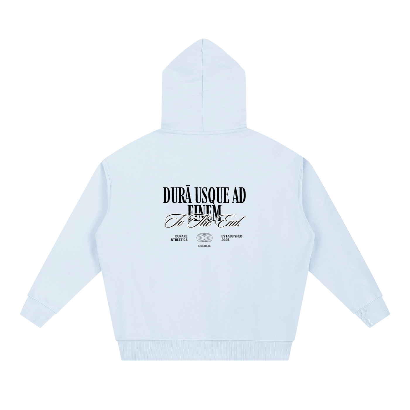 To The End Essential Heavyweight Hoodie