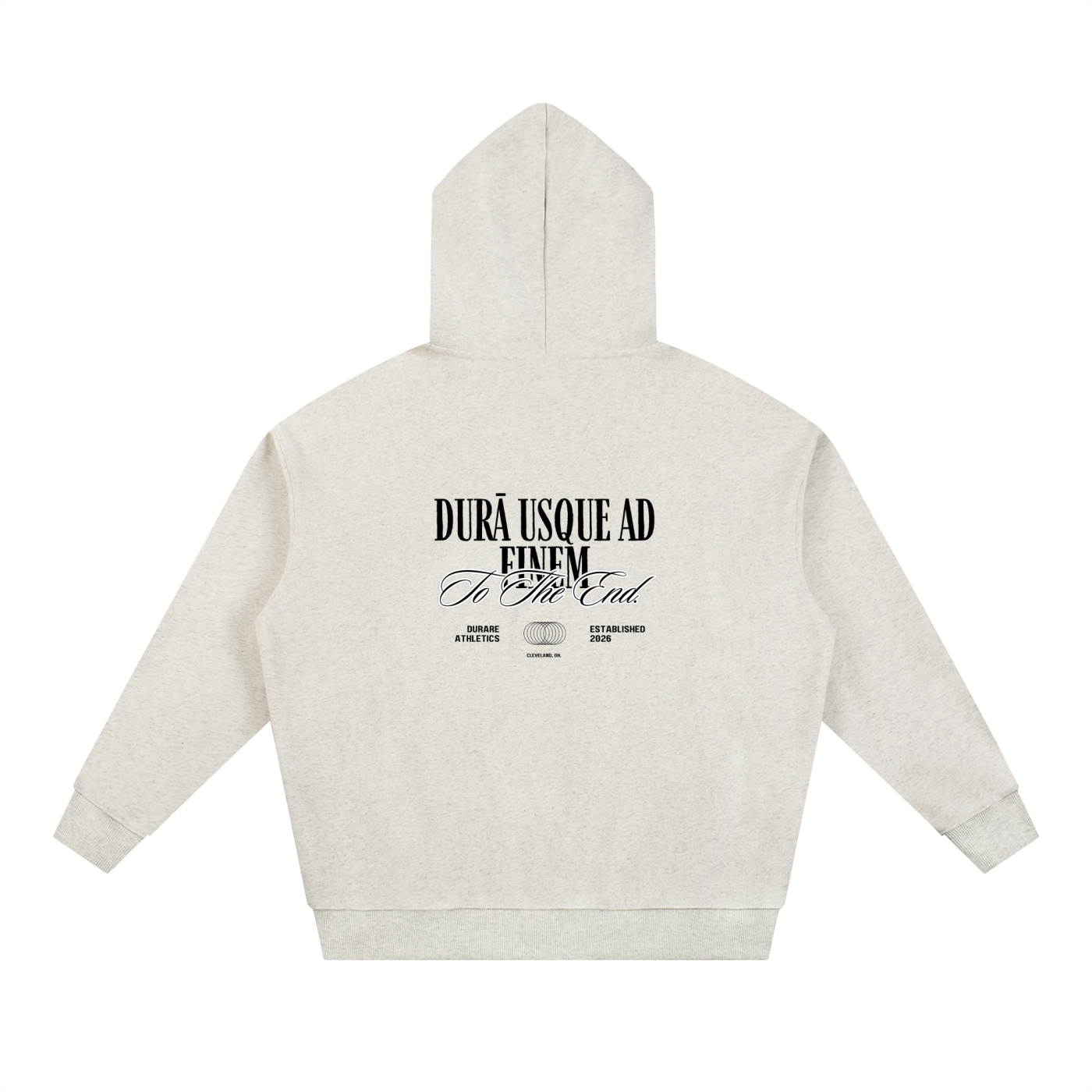 To The End Essential Heavyweight Hoodie