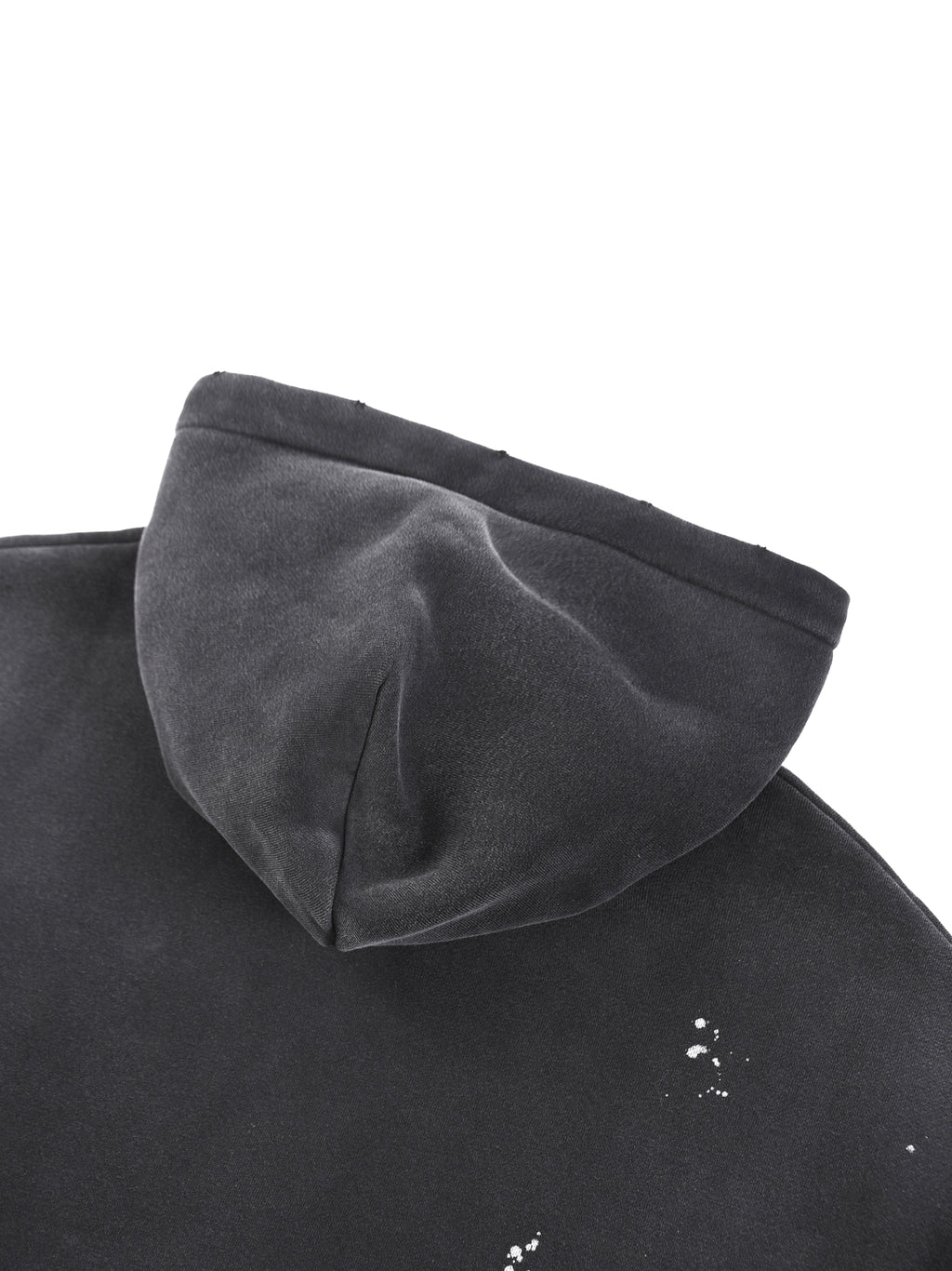 To The End Vintage Washed Frayed Fleece Hoodie
