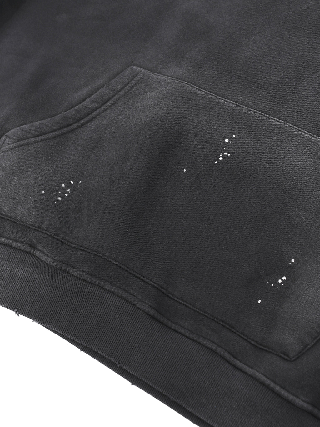 To The End Vintage Washed Frayed Fleece Hoodie