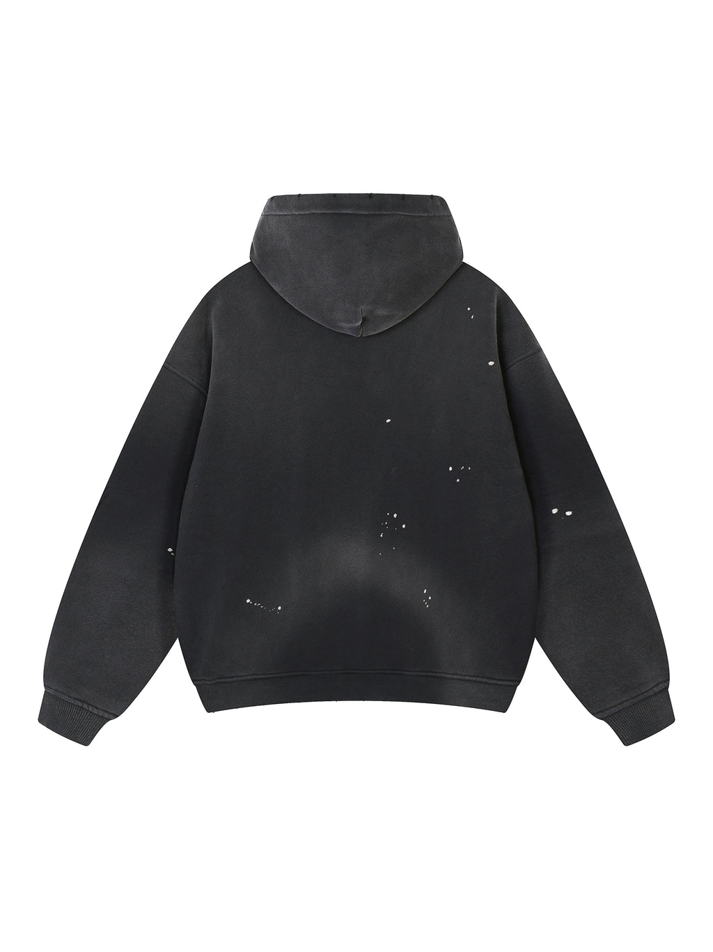 To The End Vintage Washed Frayed Fleece Hoodie